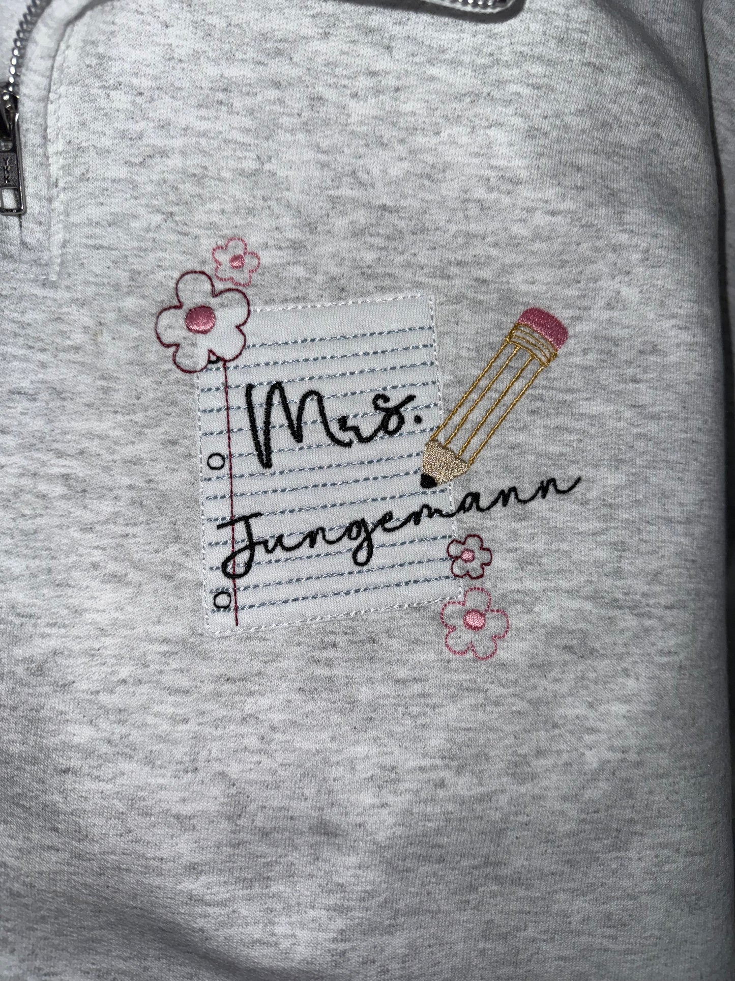 Teacher Notepad Sweatshirt