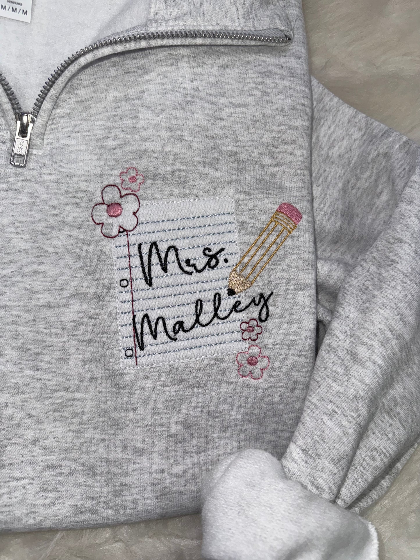 Teacher Notepad Sweatshirt
