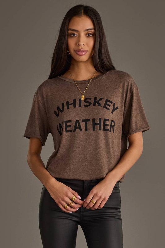 Dk. Brown Whiskey Weather Tee