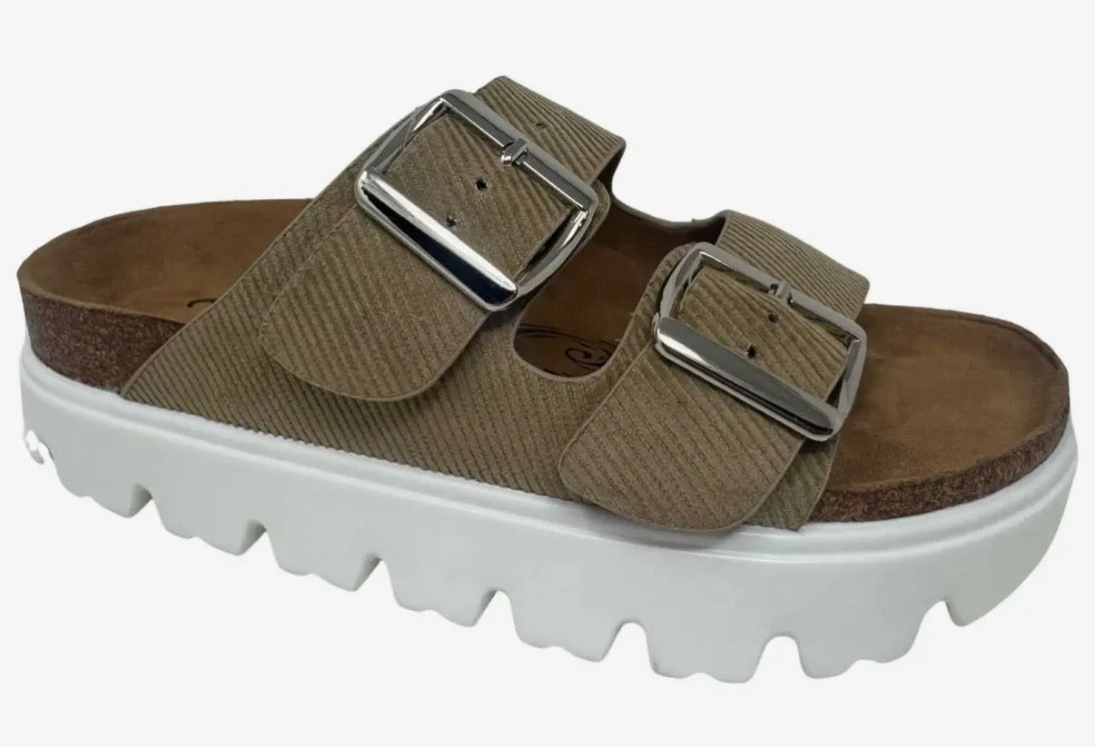 Slip On Platform Sandal