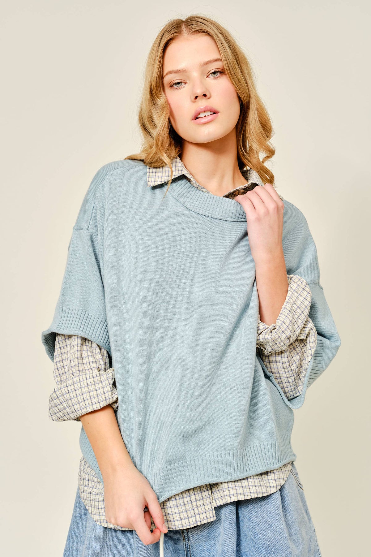 SOFT WOOL SWEATER TOP