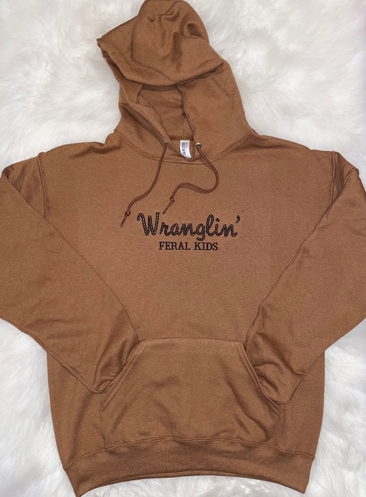 Wranglin’ Feral Kids Hoodie