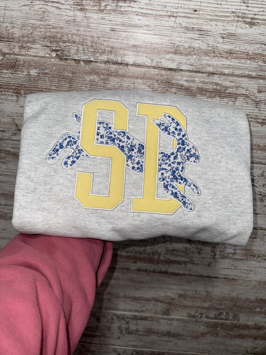 Jumpin’ for Jacks Embroidered Applique Crewneck