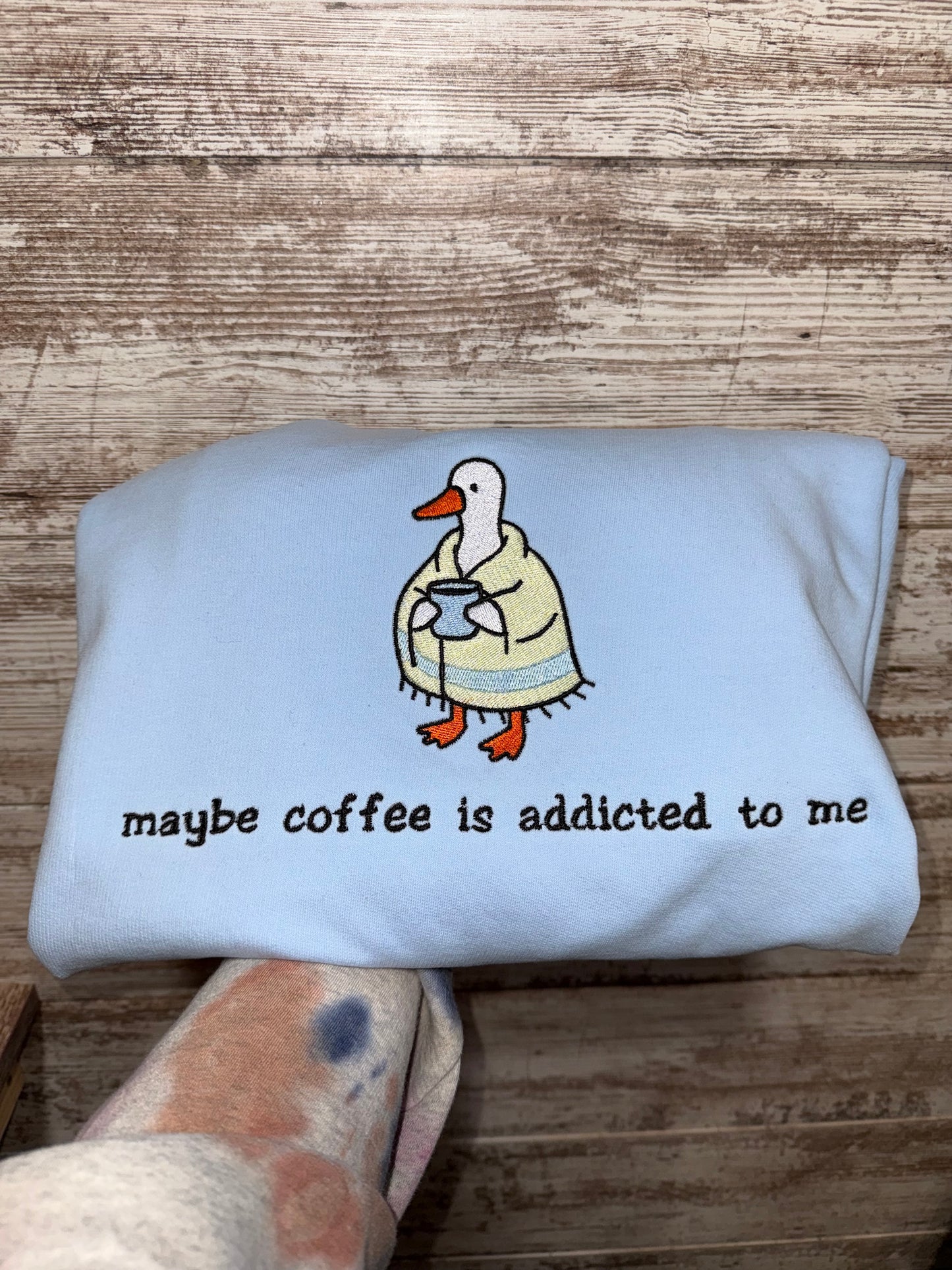 Maybe Coffee Is Addicted To Me