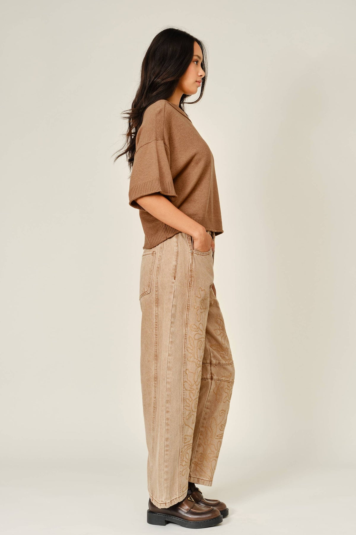 SOFT WOOL SWEATER TOP