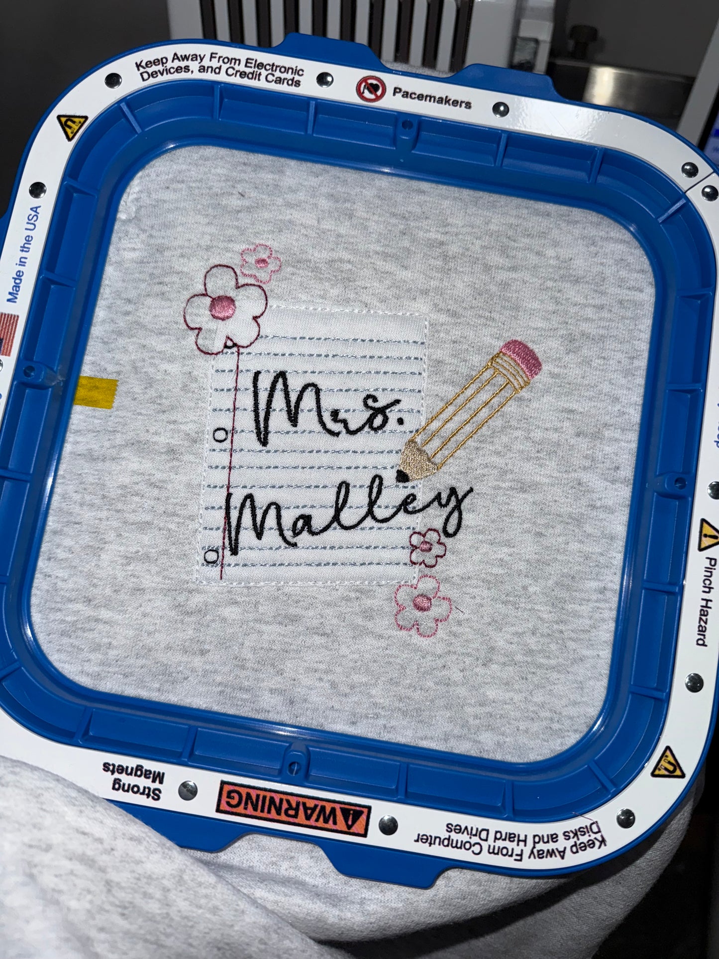 Teacher Notepad Sweatshirt