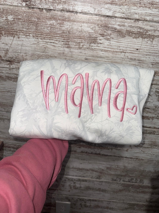 Camo Mama Crewneck