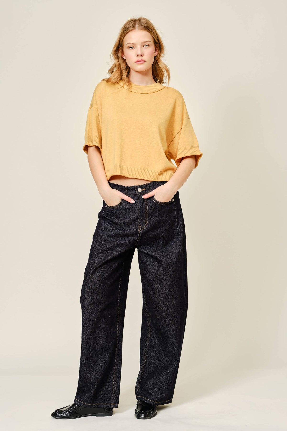 SOFT WOOL SWEATER TOP
