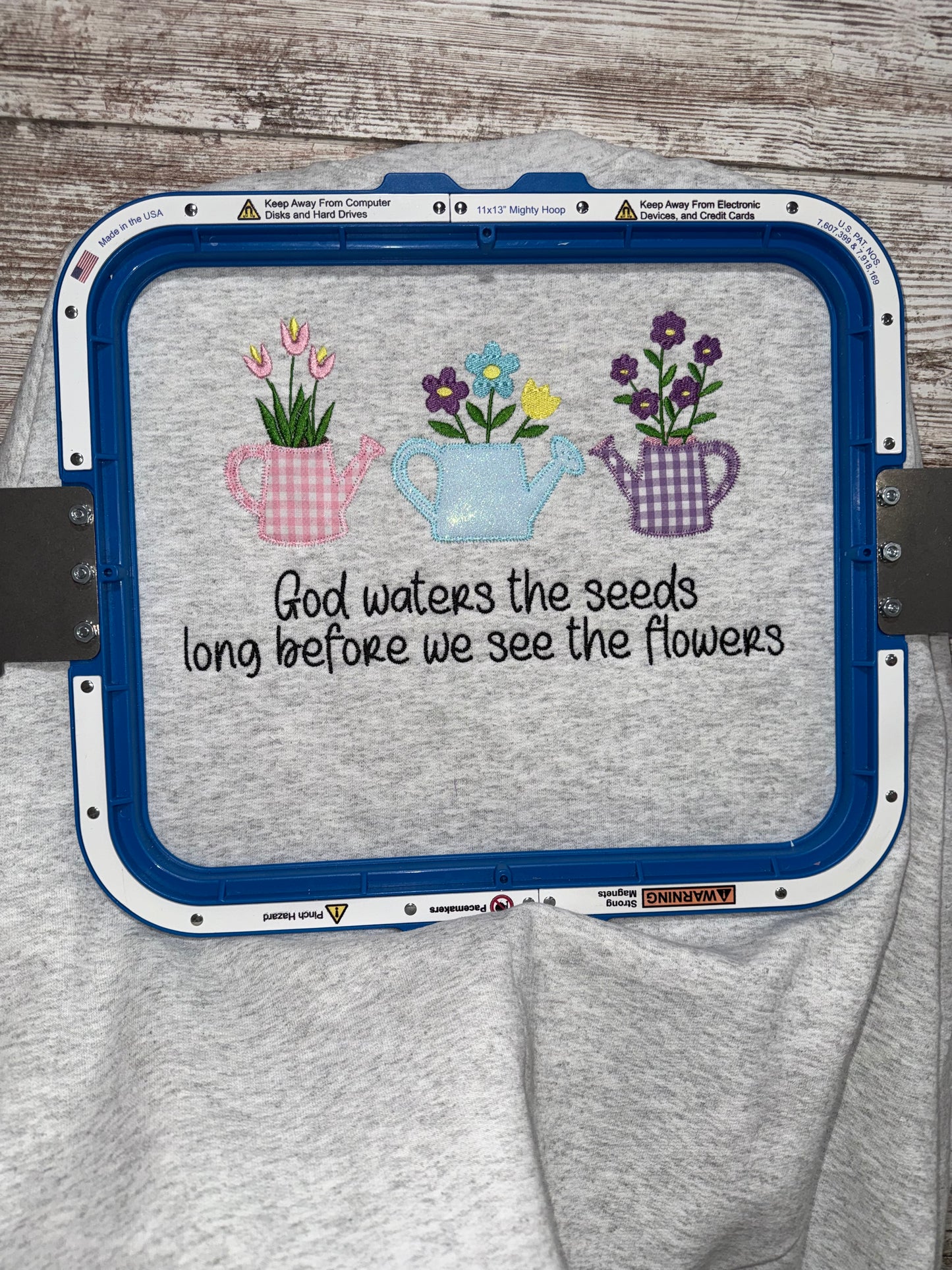 God Waters The Seeds Sweatshirt 💐