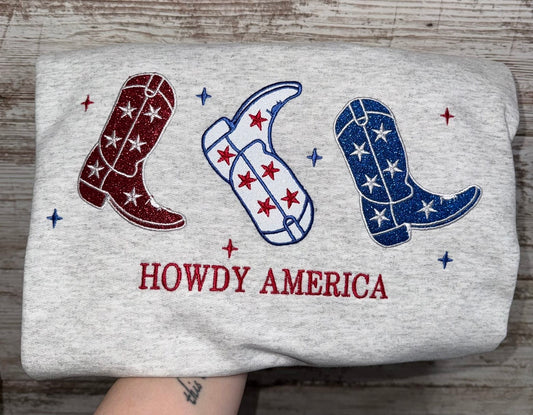 Howdy American Crewneck