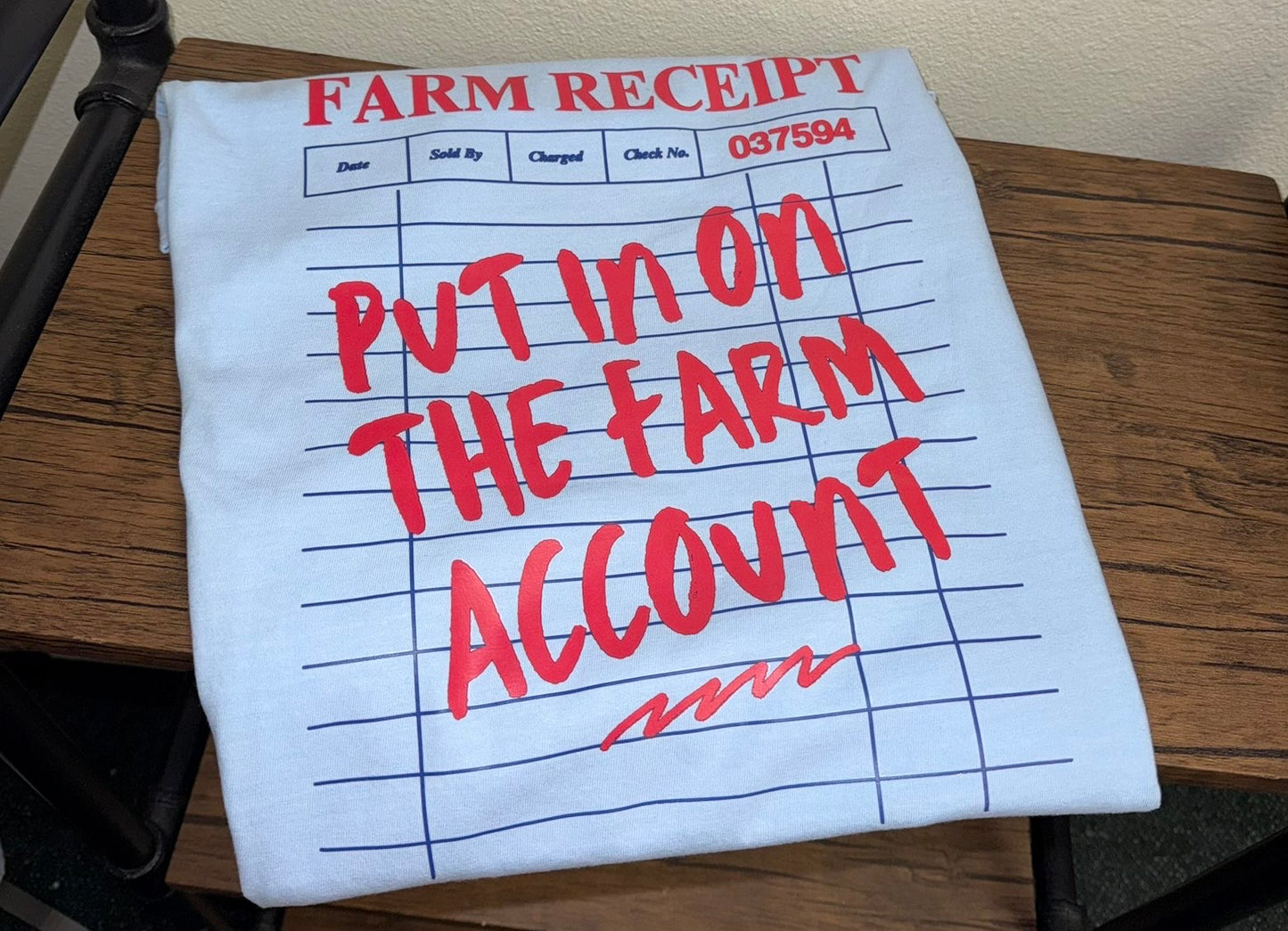 Put it on the Farm Account T-Shirt