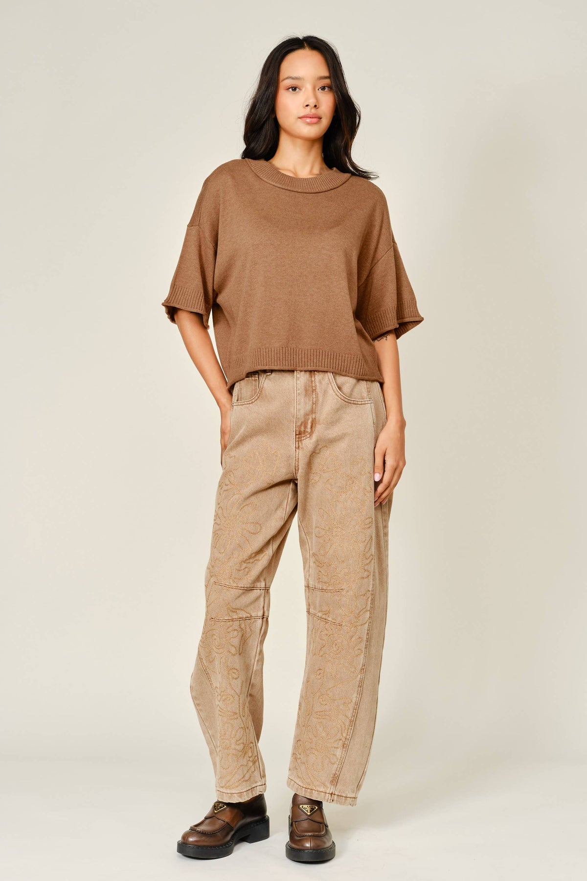 SOFT WOOL SWEATER TOP