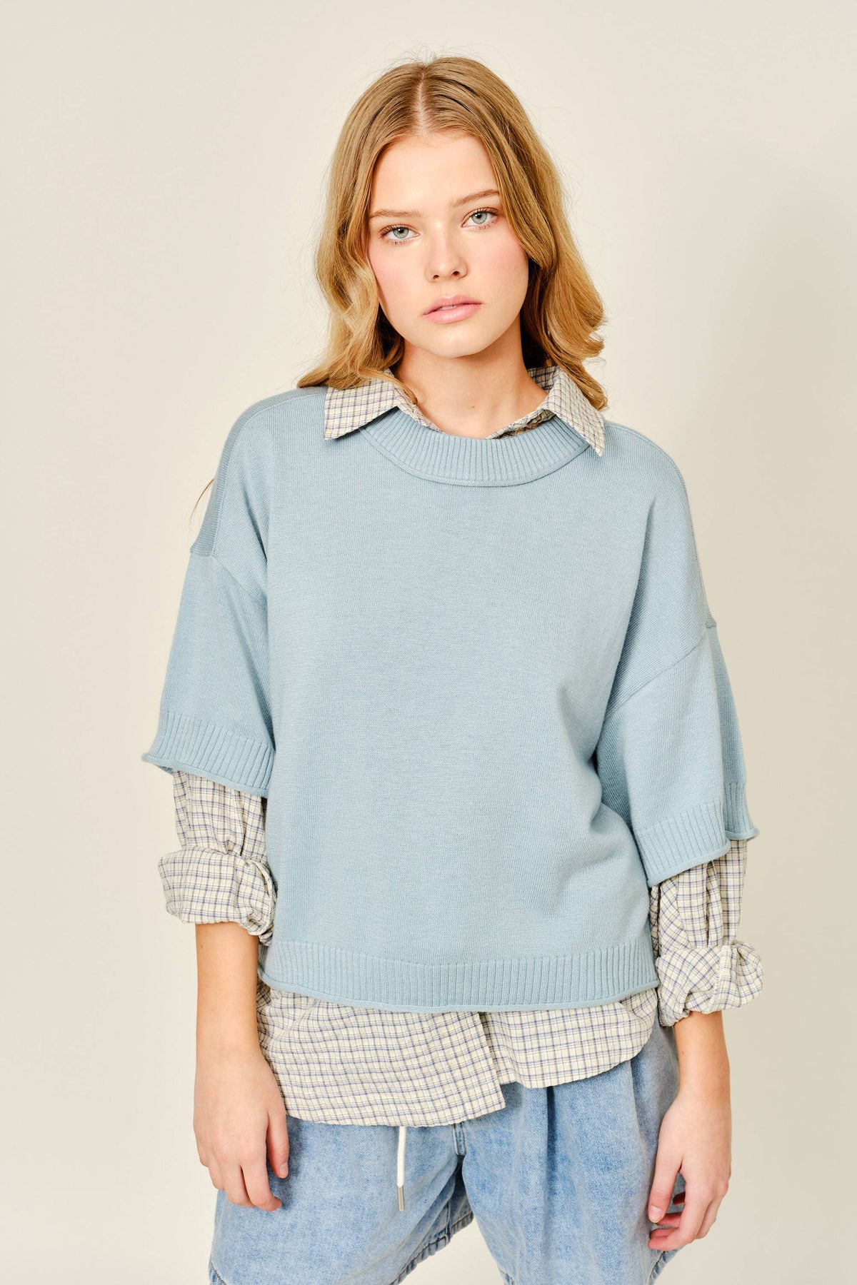 SOFT WOOL SWEATER TOP